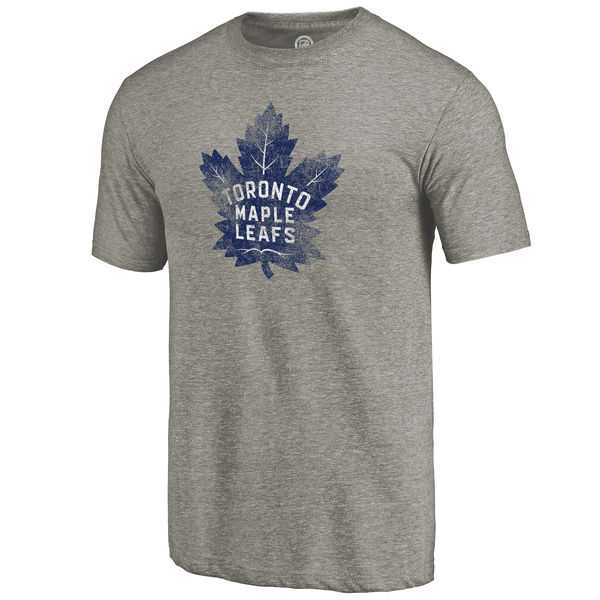 Men's Toronto Maple Leafs Distressed Team Logo Tri Blend T-Shirt Ash FengYun,We sell and wholesale Men's Toronto Maple Leafs Distressed Team Logo Tri Blend T-Shirt Ash FengYun on line form chian!